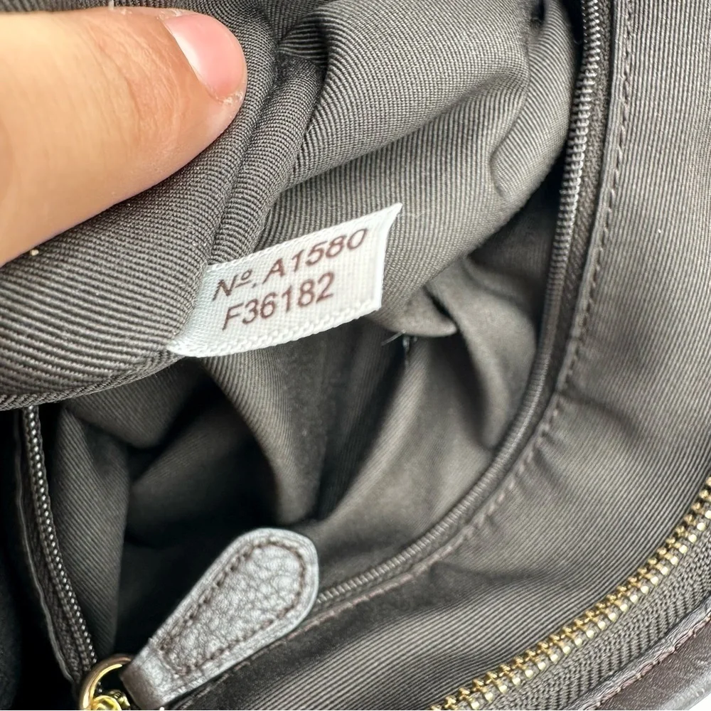 Coach Canvas Large Crossbody